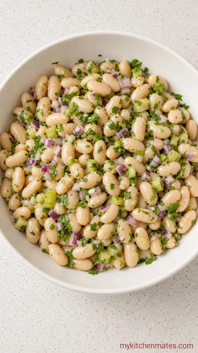 15-Minute White Bean Salad with Lemon and Herbs Step 2: Combine the Salad