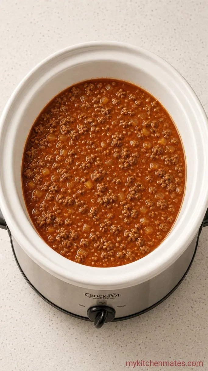 Crockpot Hamburger Helper: Creamy, Cheesy One-Pot Meal Step 2: Combine the Sauce in the Crockpot