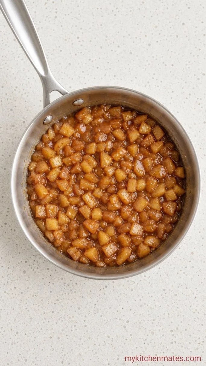 Step 2: Cook the Apple Filling