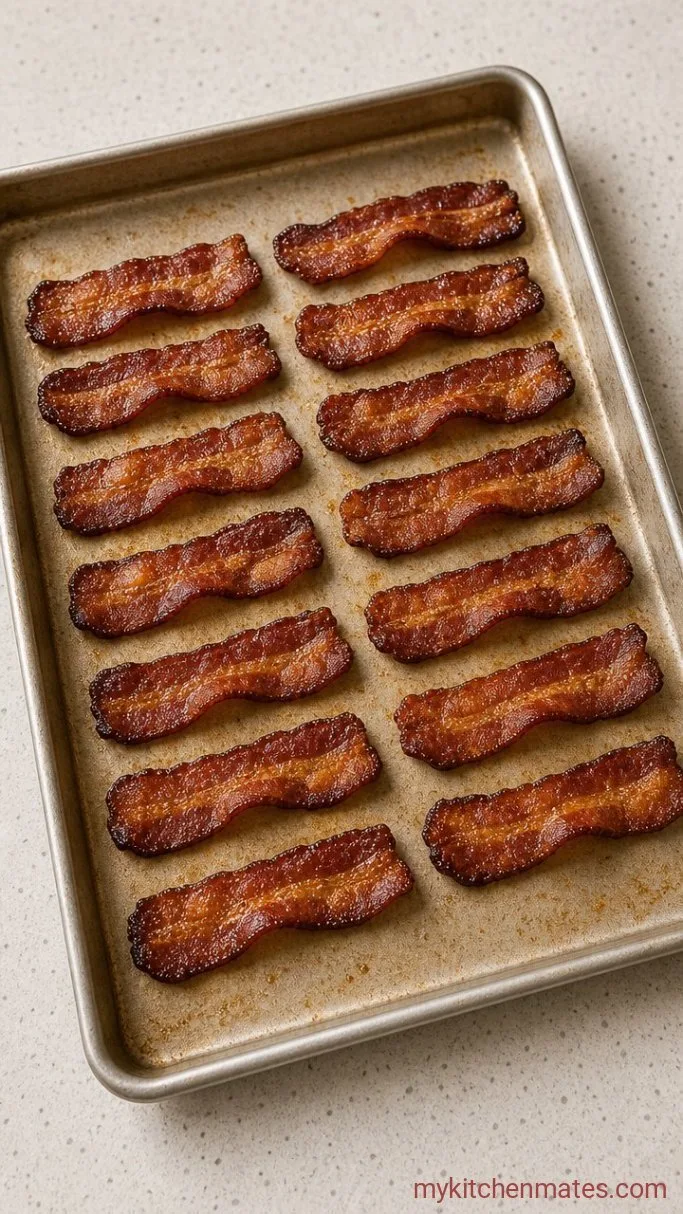 Freezer-Friendly Meal Prep Breakfast Sandwiches Step 2: Cook the Bacon