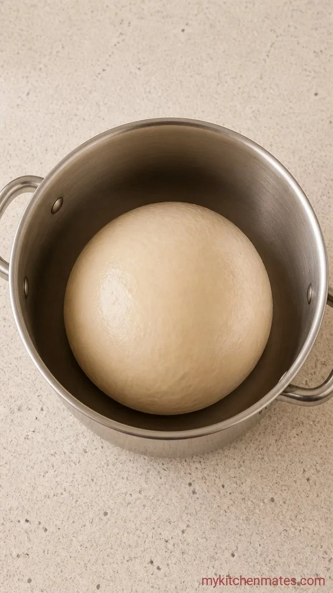 Steamed Banku and Smoky Okro Stew Step 2: Cook the Banku on the Stove