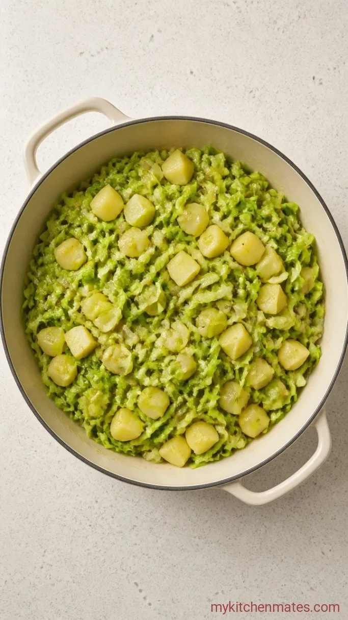 Step 2: Cook the Cabbage and Potato