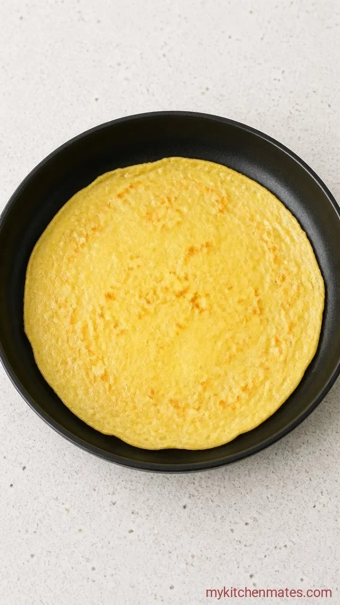 Step 2: Cook the Egg Wraps