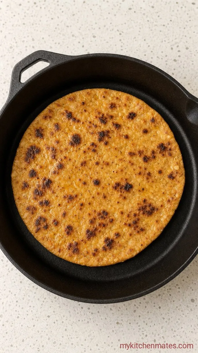 Quick 4-Ingredient Gluten Free Flatbread Step 2: Cook the Flatbreads