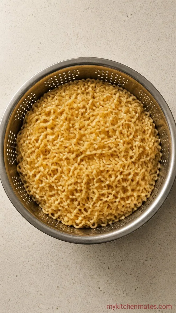 Garlic Butter Steak Lightning Noodles (15 Minutes) Step 2: Cook the Noodles
