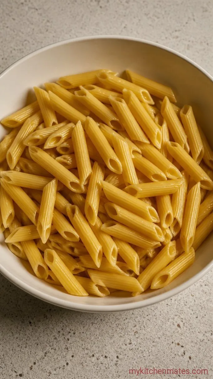 30-Minute Creamy Garlic Chicken Breast Pasta Step 2: Cook the Pasta