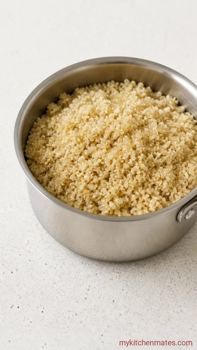 30-Minute Roasted Sweet Potato Quinoa Bowl Step 2: Cook the Quinoa