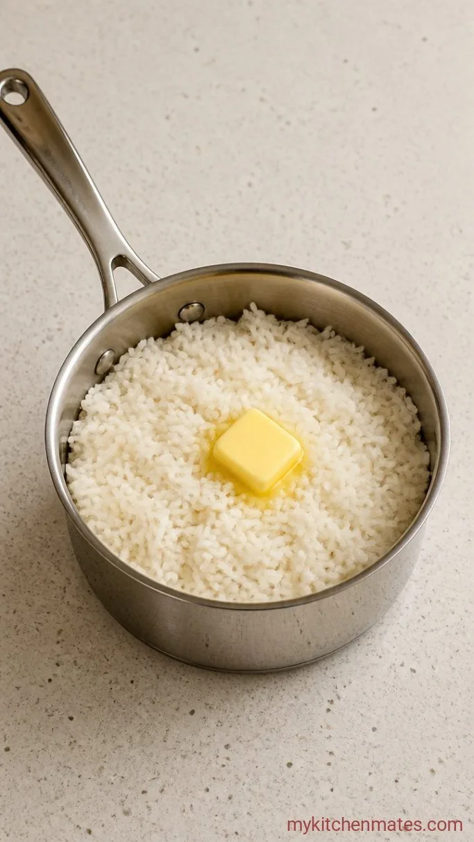 Weeknight Chicken Broccoli Rice Casserole Step 2: Cook the Rice