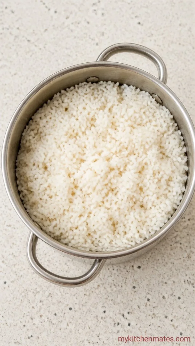 Roasted Sweet Potato Rice Bowl with Creamy Tahini Dressing Step 2: Cook the Rice