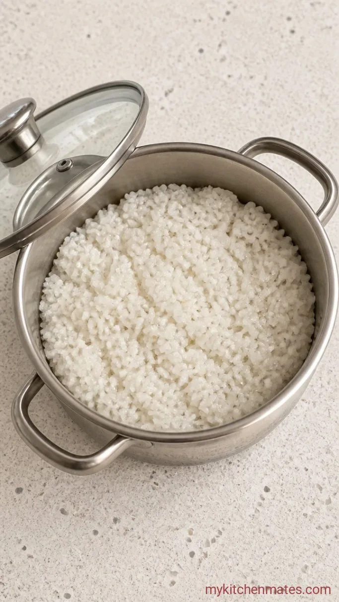 Sushi Rice That’s Sticky, Not Gummy Step 2: Cook the Rice