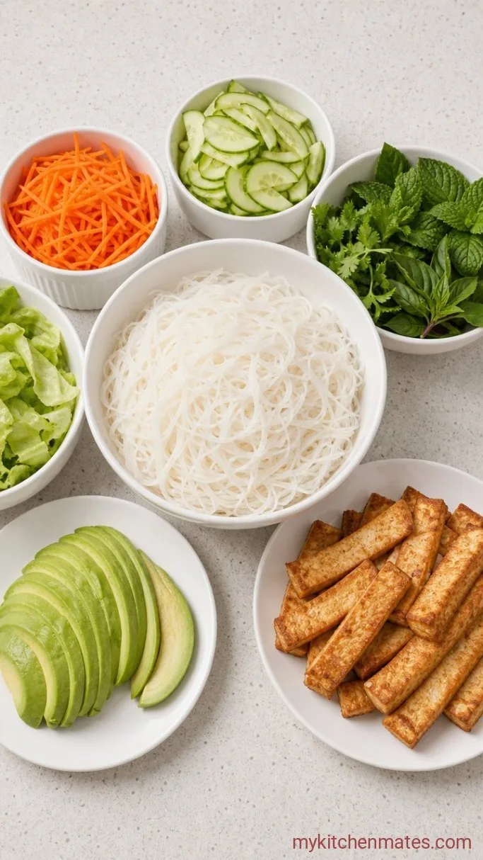 Step 2: Cook the Vermicelli and Prep the Fillings