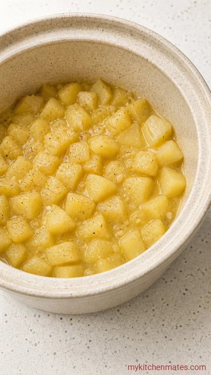 Creamy Crockpot Mashed Potatoes (No Boiling) Step 2: Cook Until Tender