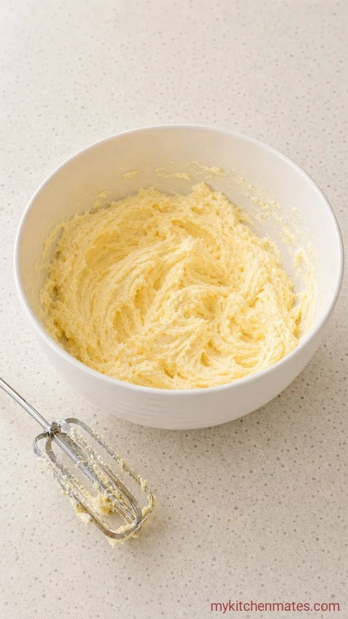 Moist Gluten Free Red Velvet Cake with Cream Cheese Frosting Step 2: Cream the Butter and Sugar