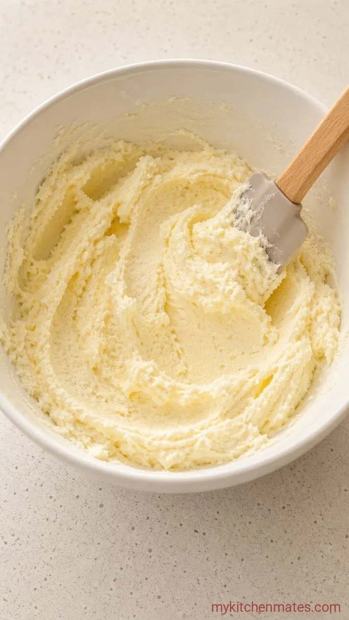 Eggnog Bundt Cake with Spiced Rum Glaze Step 2: Cream the Butter and Sugar
