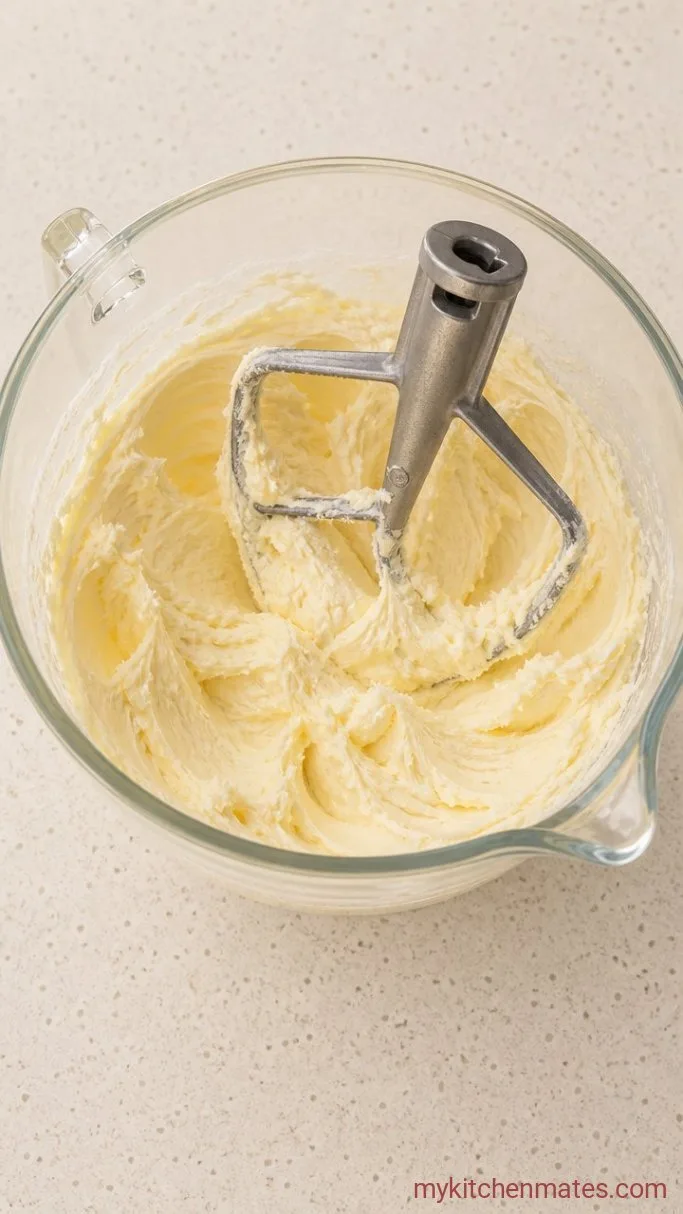 Taylor Swift Bento Cake (Mini Funfetti Layer Cake) Step 2: Cream the Butter and Sugar