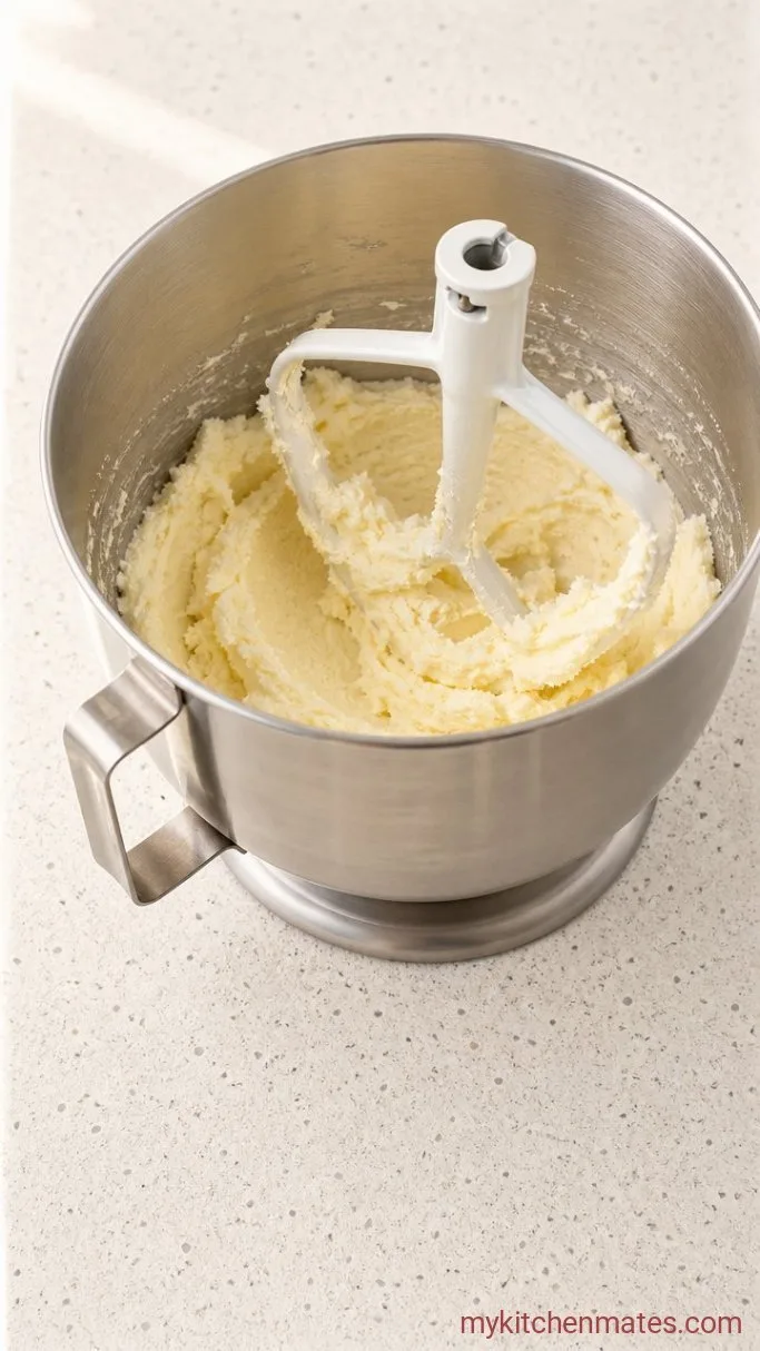 Soft and Chewy Christmas Snickerdoodle Cookies Step 2: Cream the Butter and Sugar