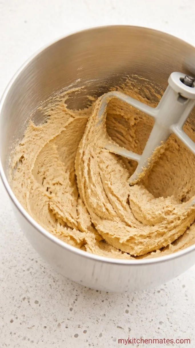 Soft Oatmeal Sandwich Cookies (Homemade Cream Pies) Step 2: Cream the Butter and Sugars