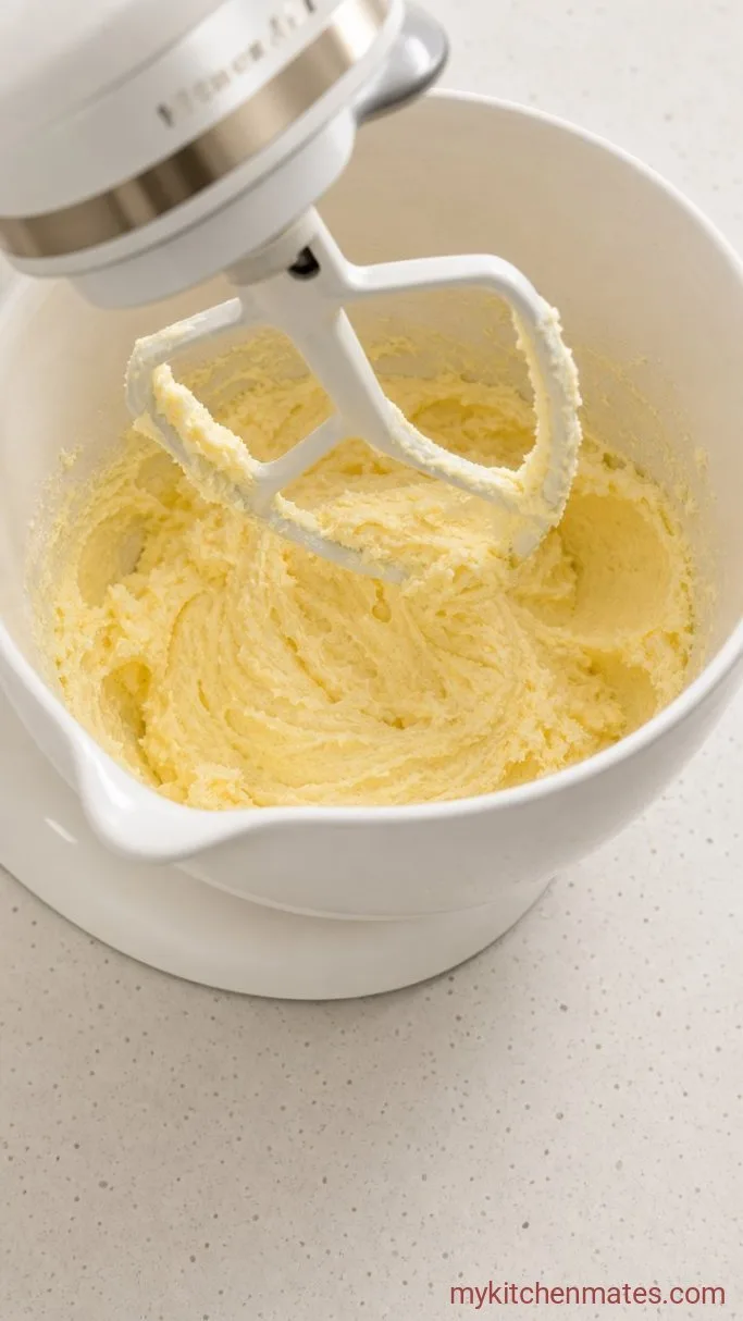 Step 2: Cream the Butter, Sugar, and Eggs