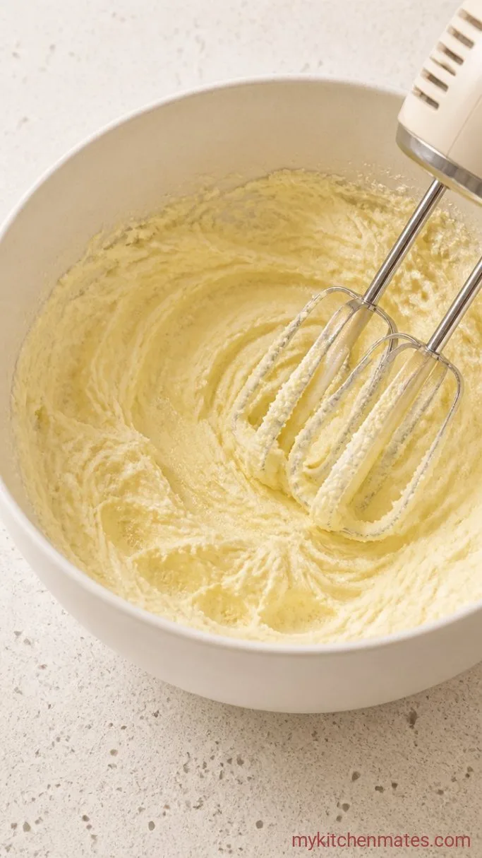 Fragrant Rose Sugar Cookies (No Chilling) Step 2: Cream the Butter, Sugar, and Rose