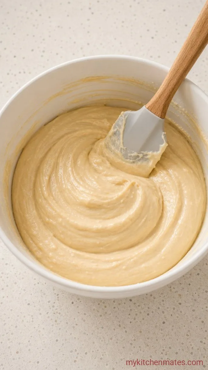 Strawberry Cheesecake Cake with Fresh Berry Frosting Step 2: Cream the Cake Batter