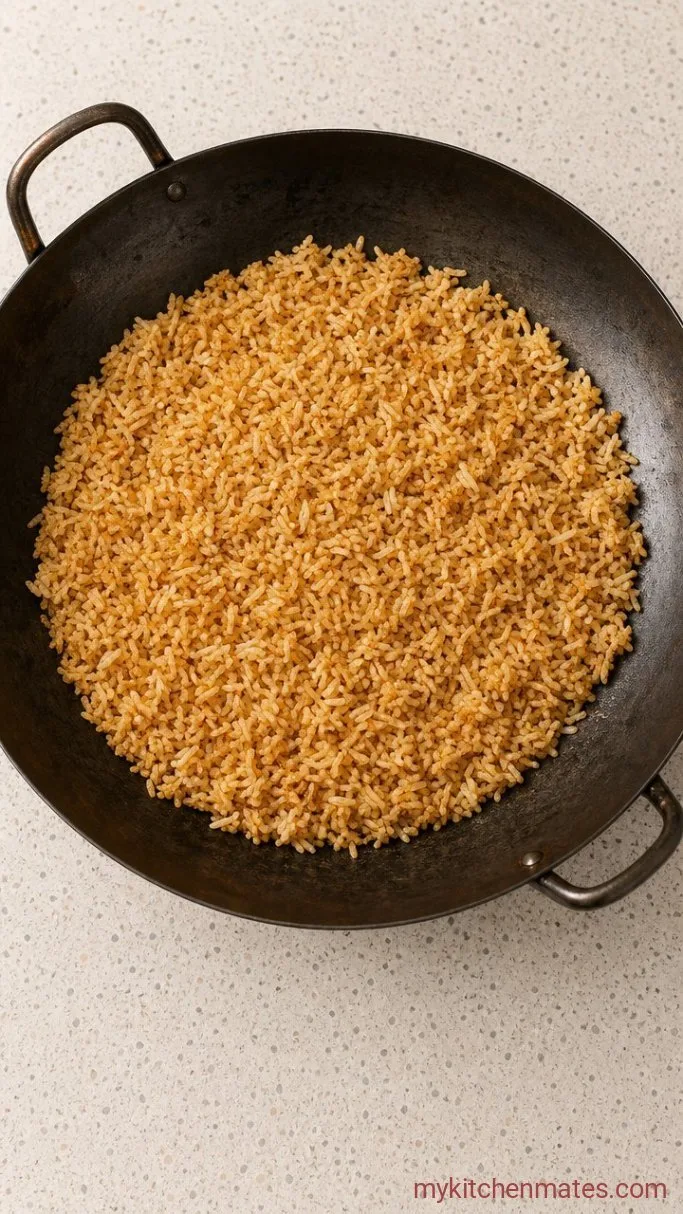 Step 2: Crisp the Rice