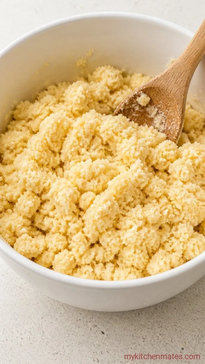 Homemade Vanilla Cake Pops (From Scratch) Step 2: Crumble the Cake and Mix the Filling