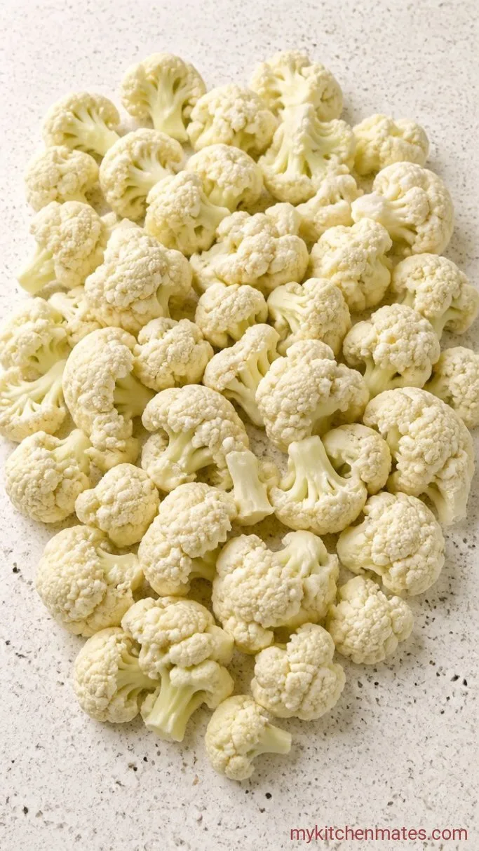 Step 2: Cut and Dry the Cauliflower