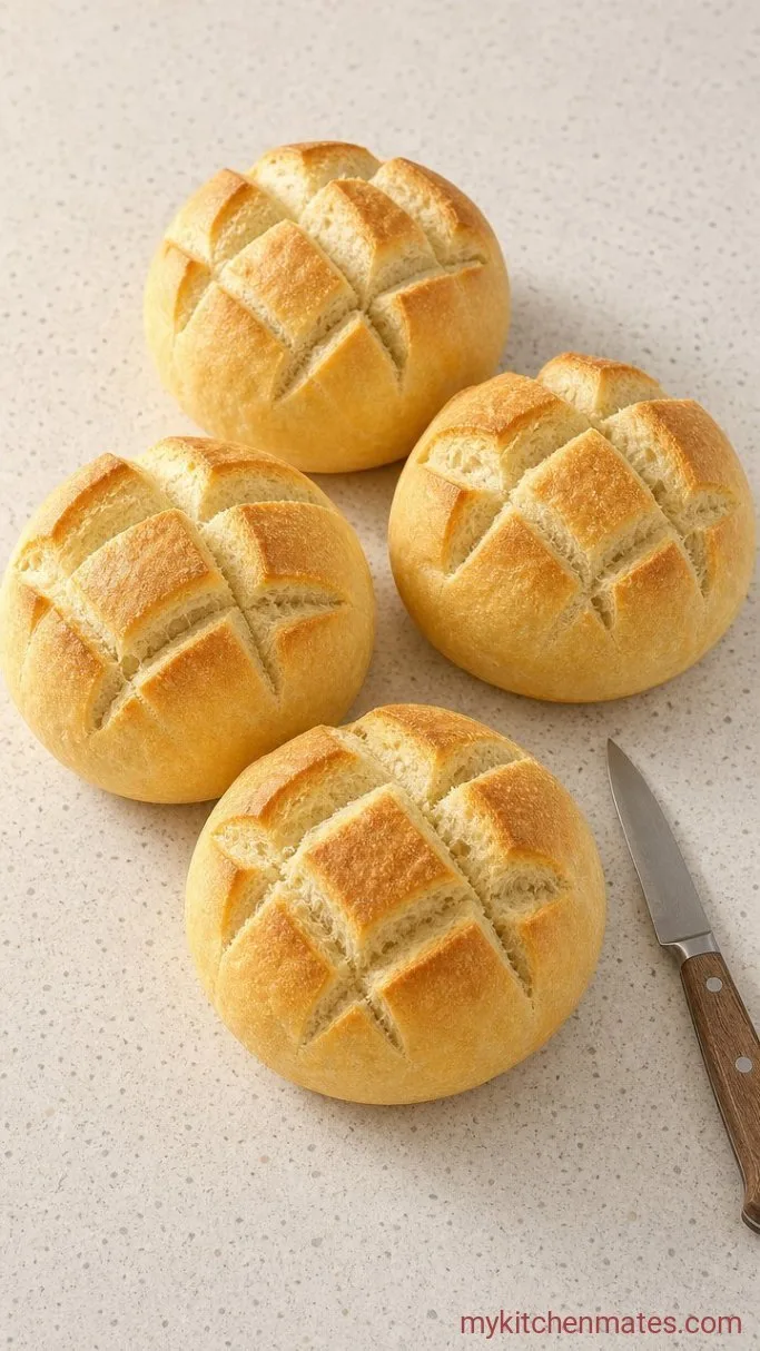 Step 2: Cut the Bread into a Flower