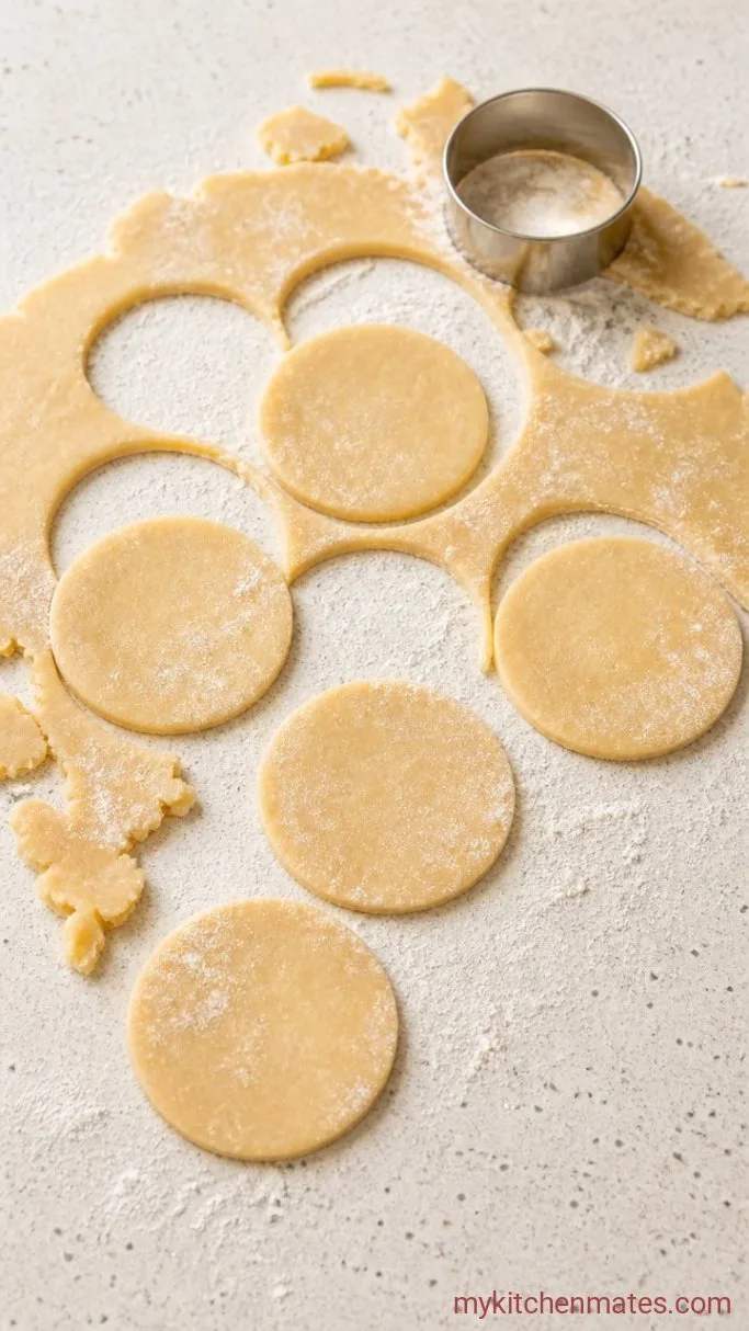Step 2: Cut the Crust Circles
