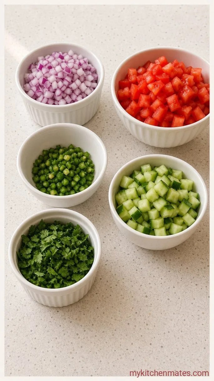 Step 2: Dice the Vegetables