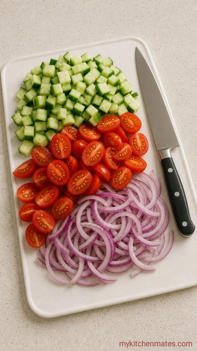 Step 2: Dice the Vegetables