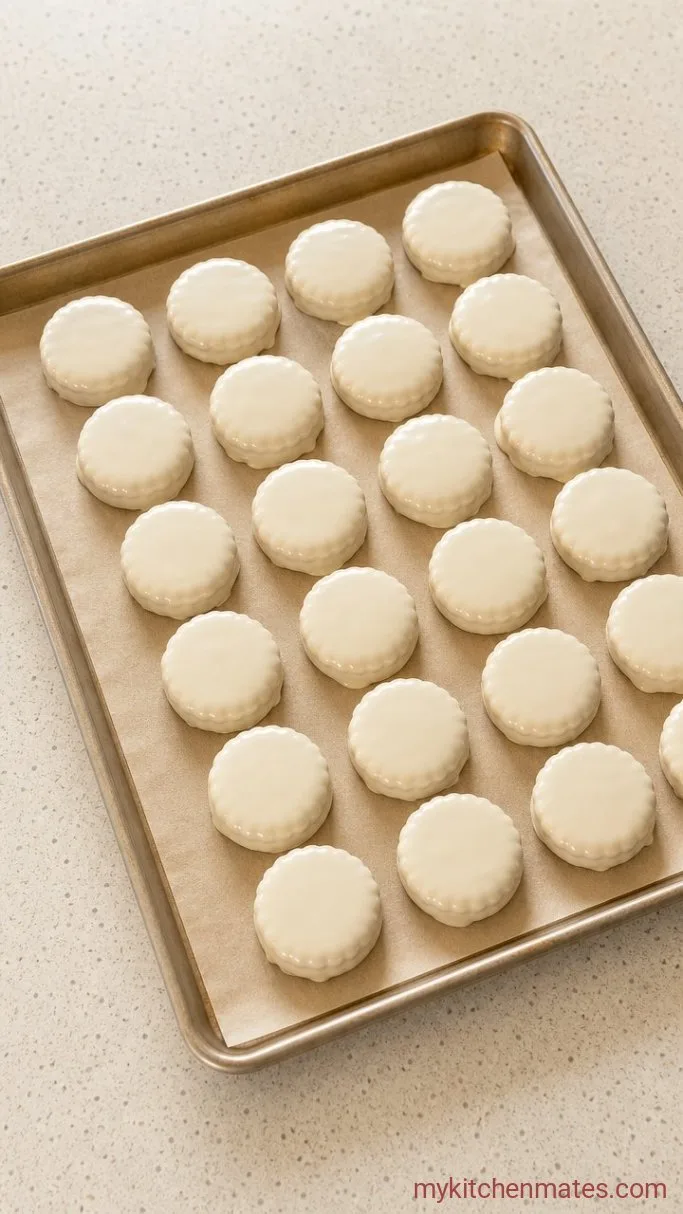 Step 2: Dip in White Chocolate