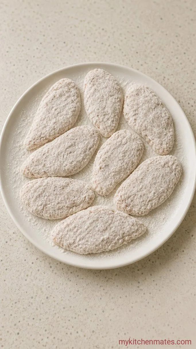 Crispy Panko Fried Chicken in 30 Minutes Step 2: Dredge in Flour