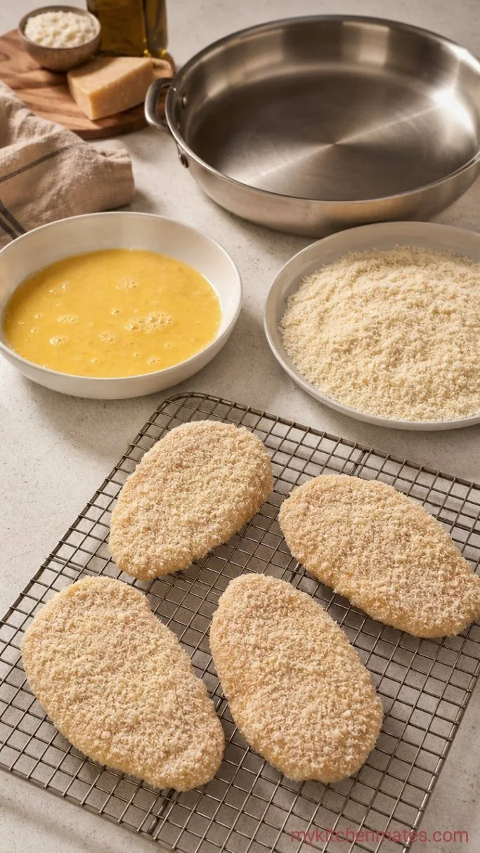 Step 2: Dredge the Chicken