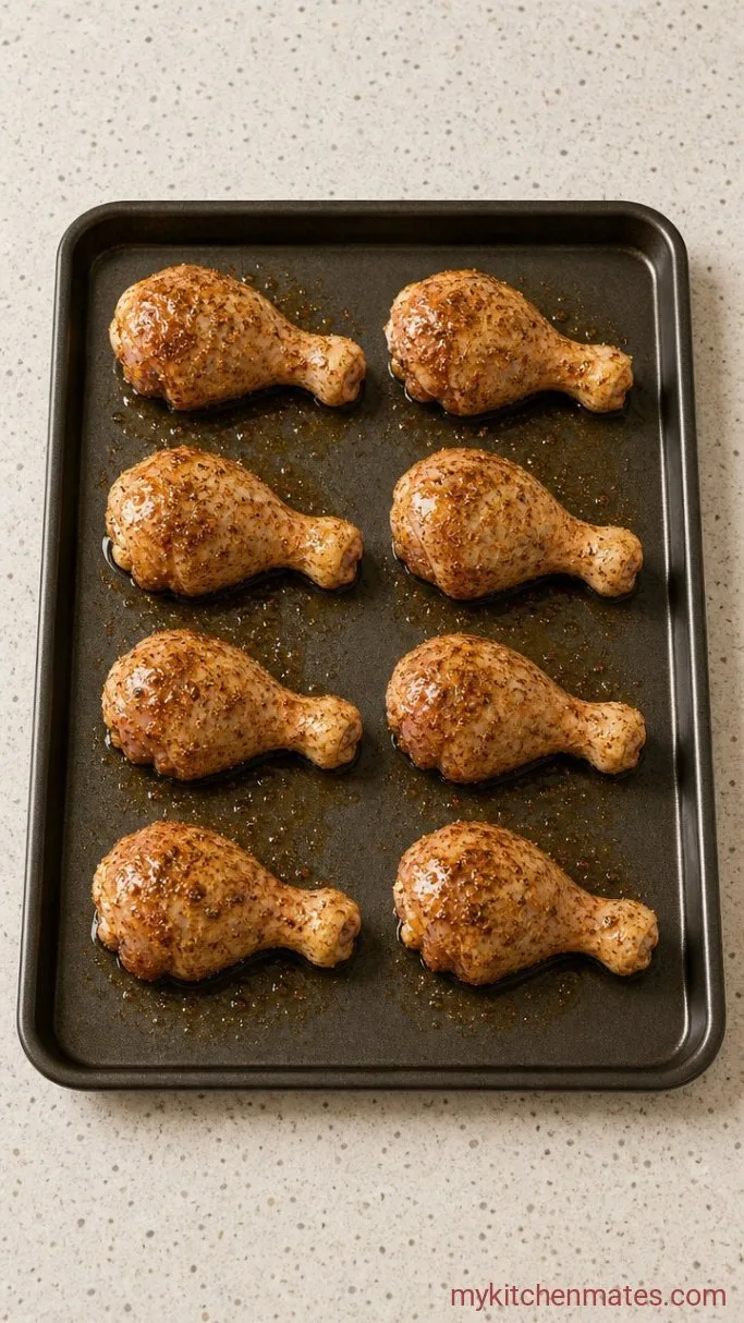 Step 2: Drizzle with Oil