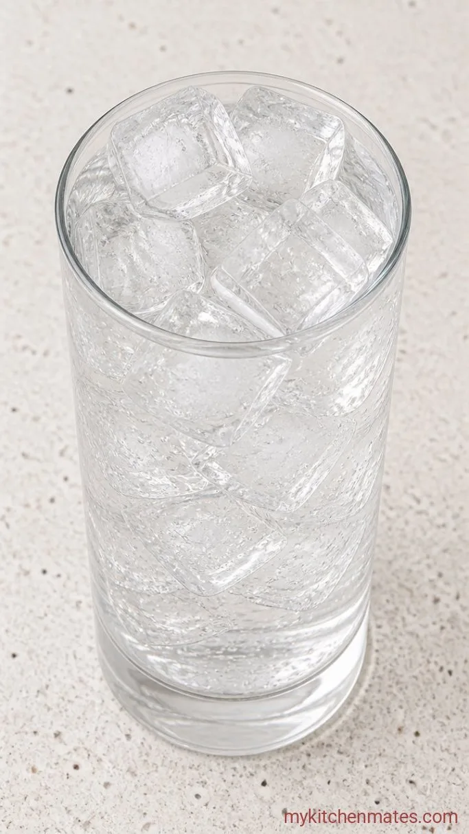 Step 2: Fill the Glass with Ice and Soda