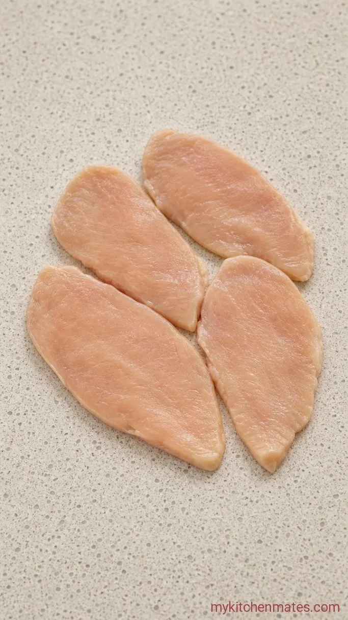 Crunchy Baked Cracked Chicken Step 2: Flatten the Chicken