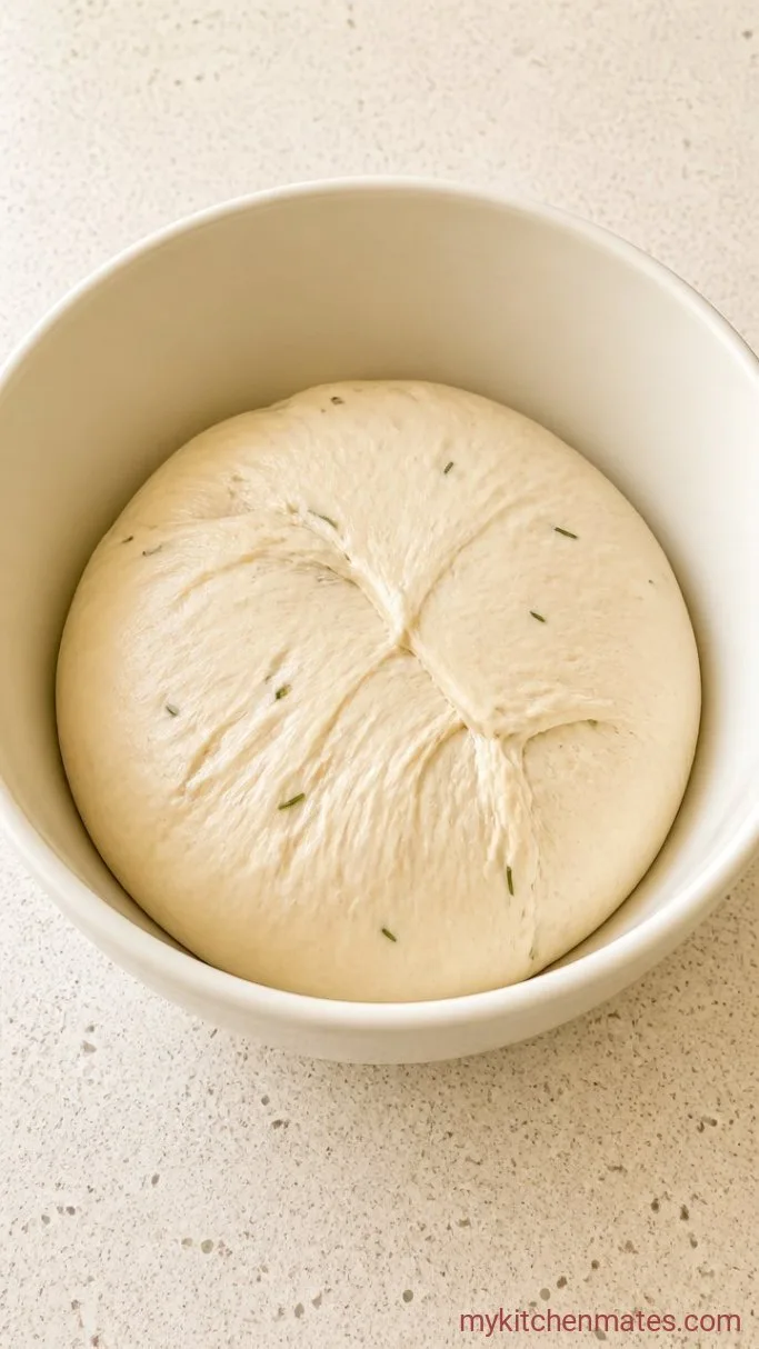 Step 2: Fold and Strengthen the Dough