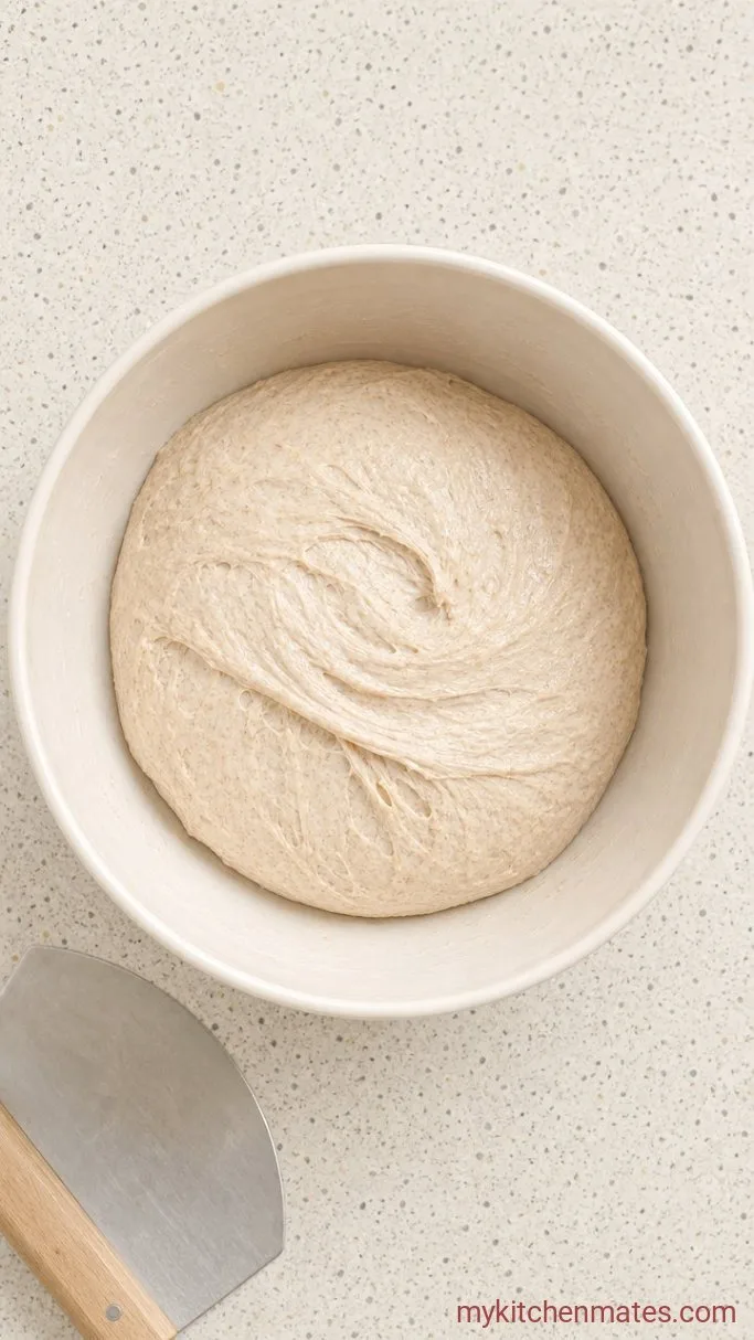 Step 2: Fold and Strengthen the Dough