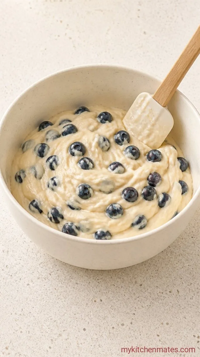 Step 2: Fold In the Blueberries