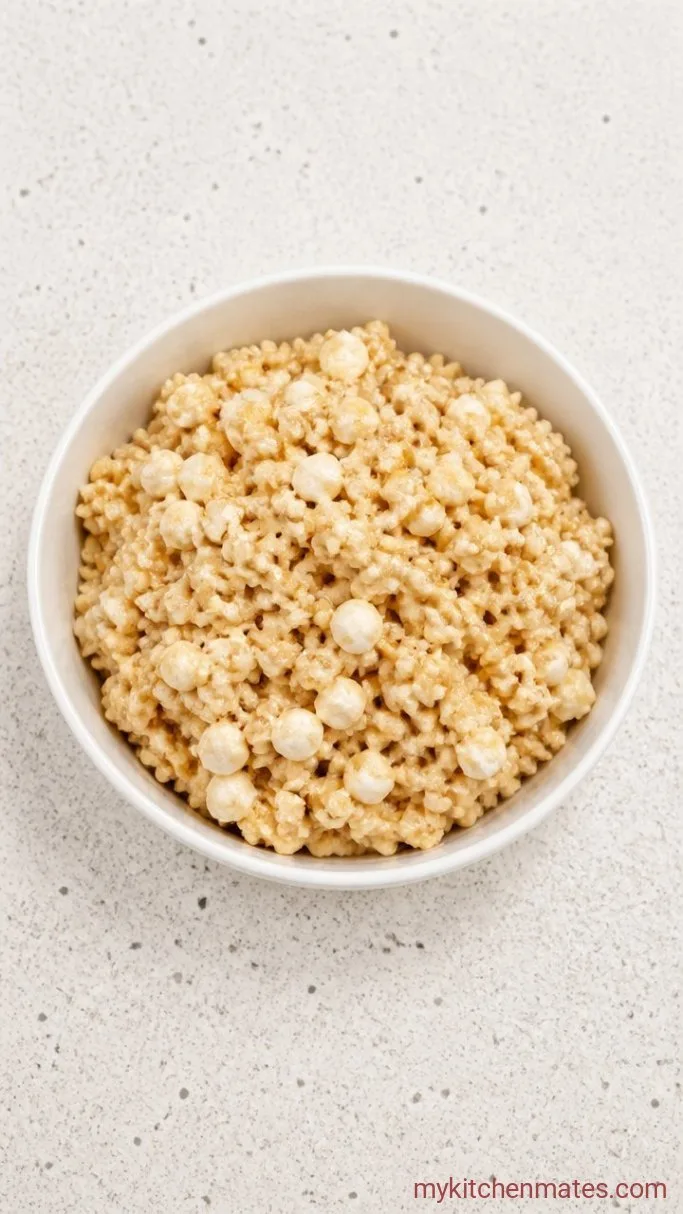 5-Ingredient No-Bake Avalanche Cookies Step 2: Fold In the Cereal and Marshmallows