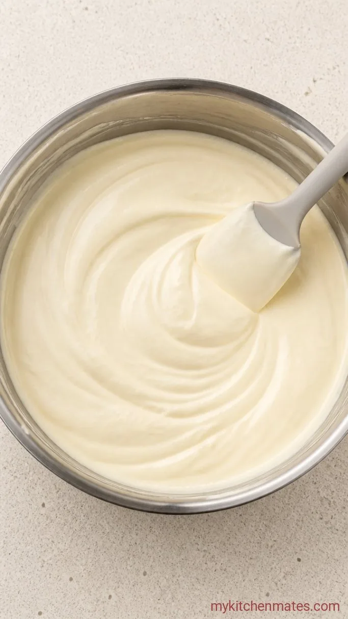 Step 2: Fold in the Condensed Milk