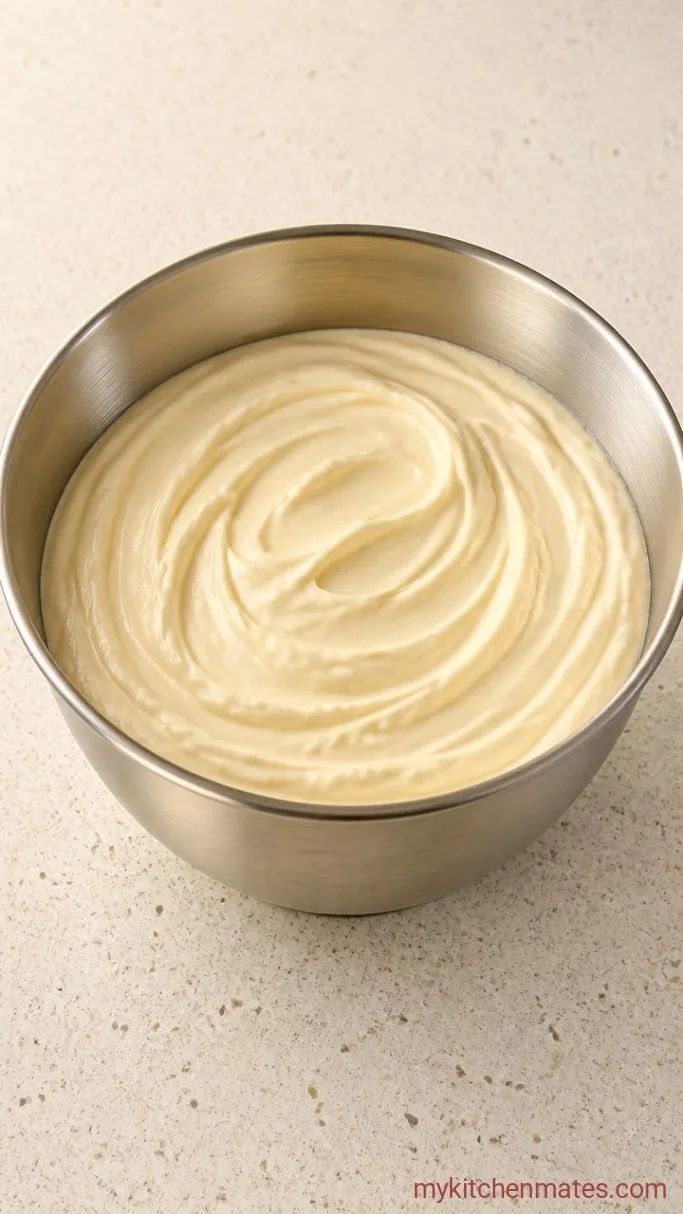 Step 2: Fold in the Condensed Milk