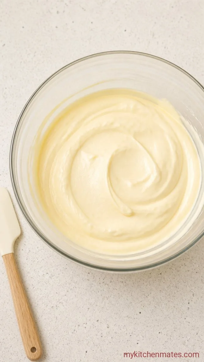 Step 2: Fold in the Condensed Milk