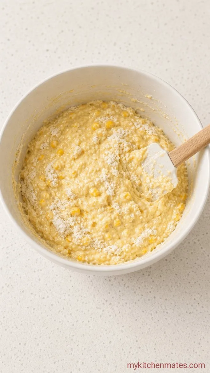 Step 2: Fold in the Corn Muffin Mix