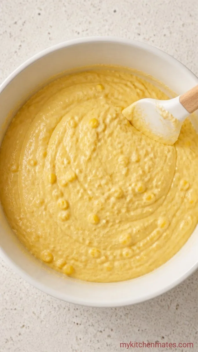 Step 2: Fold in the Corn Muffin Mix