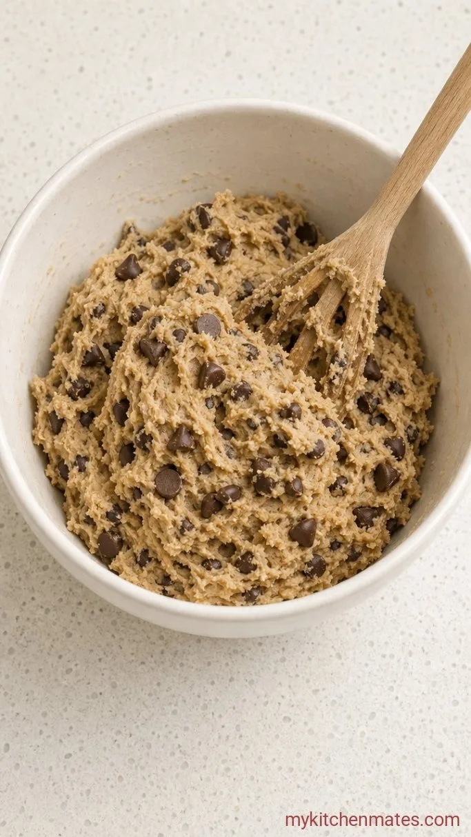 Step 2: Fold in the Dry Ingredients and Chocolate Chips
