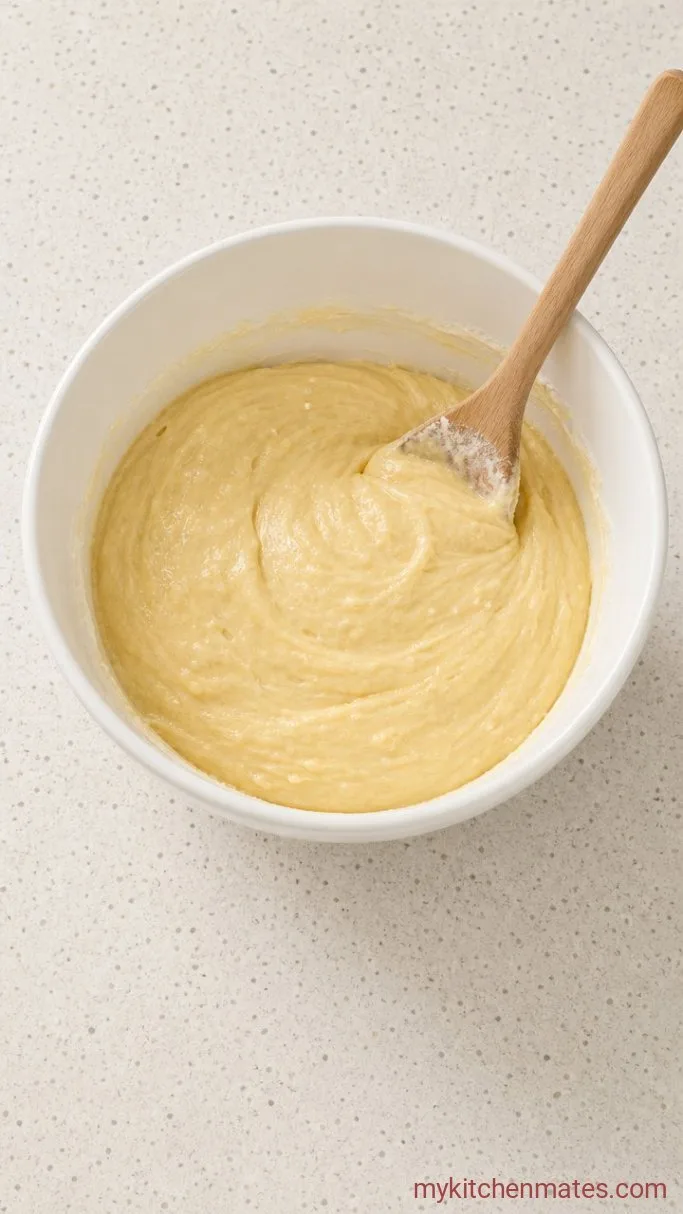 Step 2: Fold in the Flour