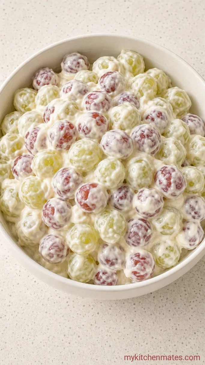 Step 2: Fold in the Grapes
