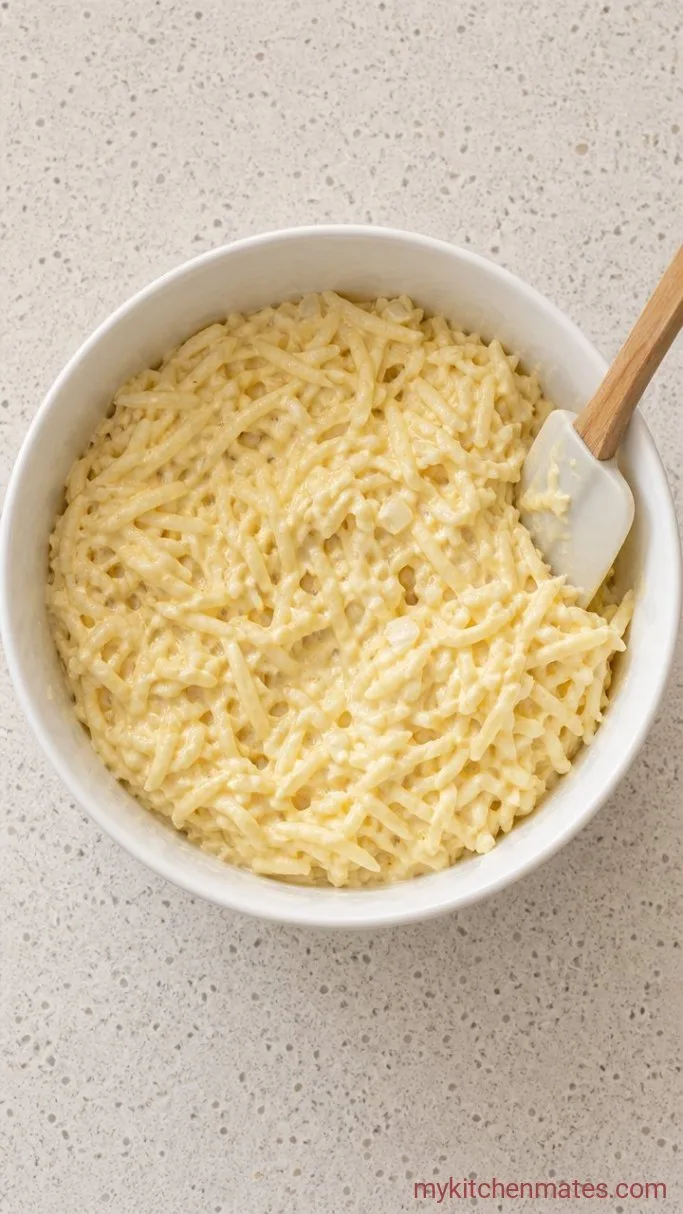 Step 2: Fold in the Hashbrowns